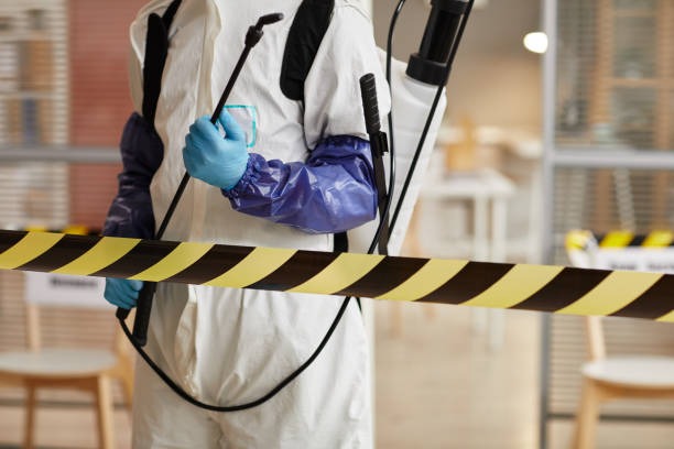 Professional Biohazard technician working in Big Bear Lake, CA